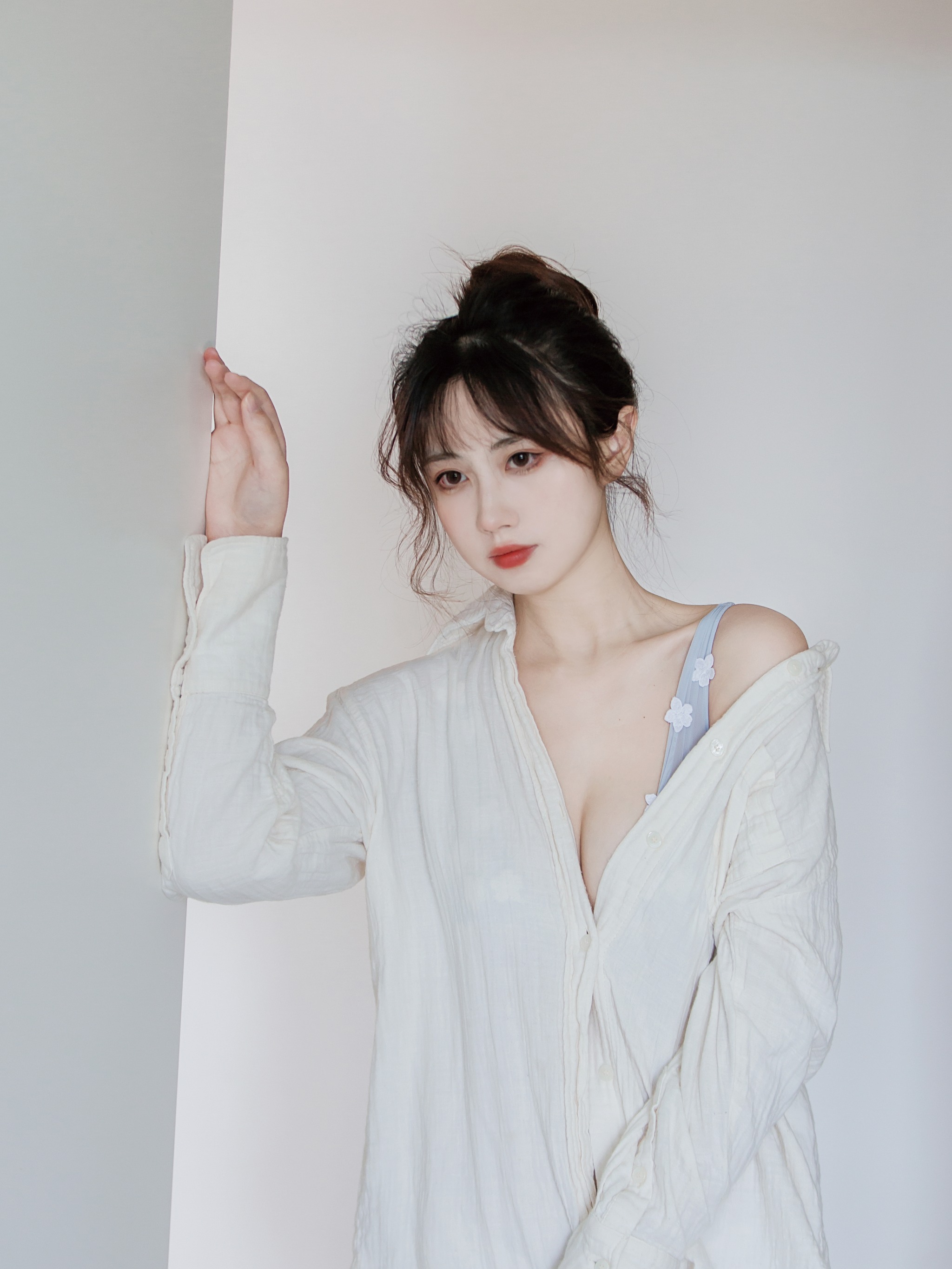 念雪ww - NO.021 居家蓝色 [25P]-XikXak